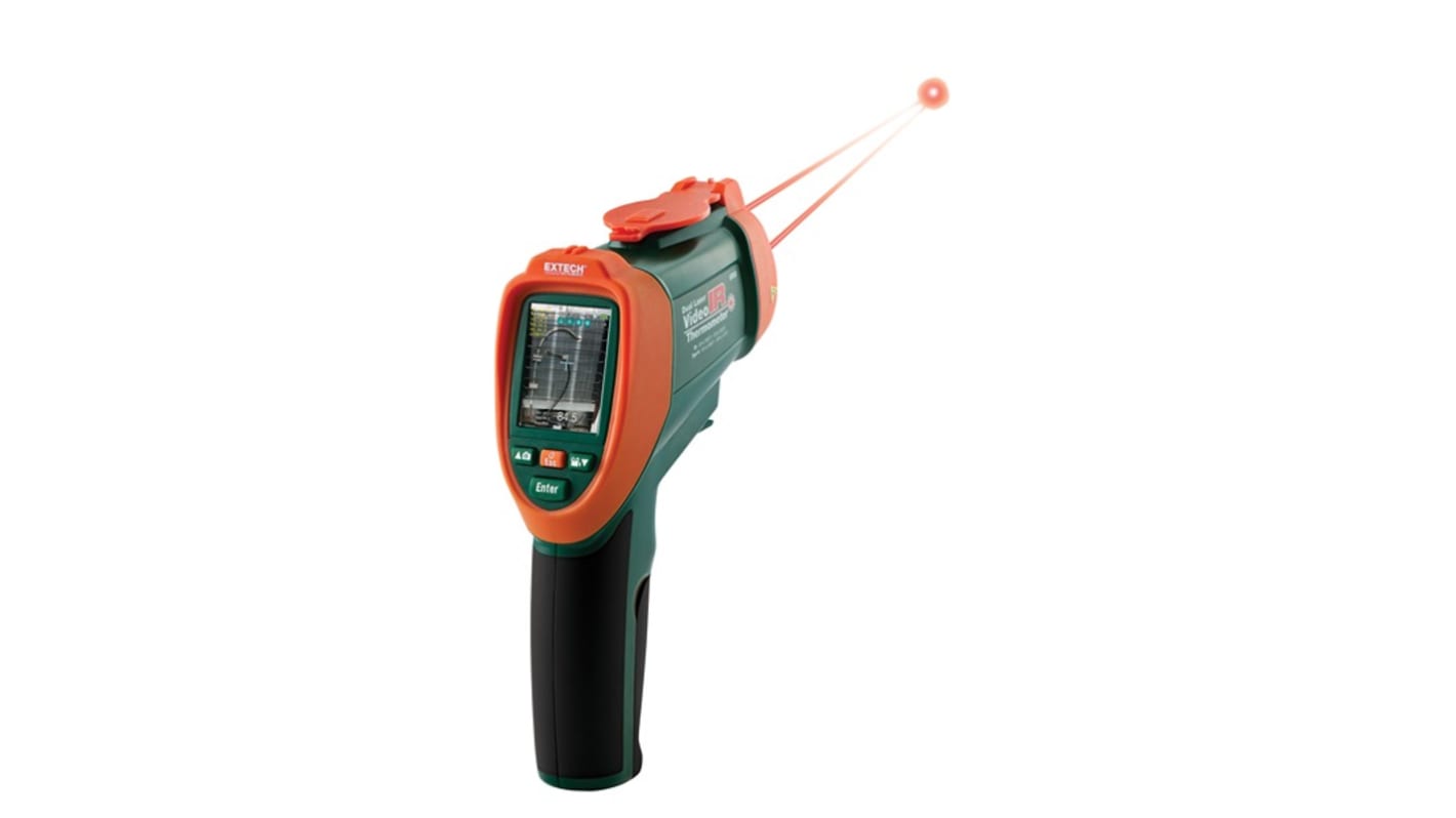 Extech VIR50-NISTL Infrared Thermometer, -58°F Min, ±1 % Accuracy, °C and °F Measurements