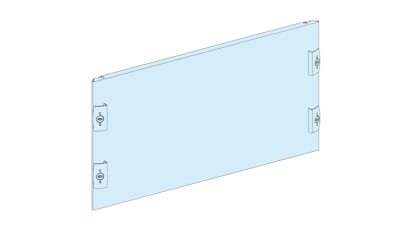 Placa Frontal Schneider Electric serie PrismaSeT de Acero, 600 x 500mm, para usar con PrismaSeT PrismaSeT G Conducto,