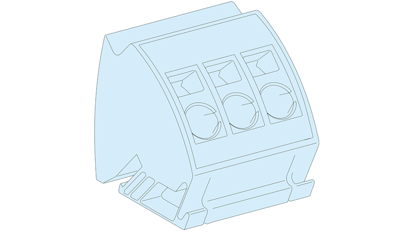 Schneider Electric Anschlussklemmenblock, für PrismaSeT PrismaSeT G-Gehäuse, PrismaSeT PrismaSeT P-Schrank Linergy