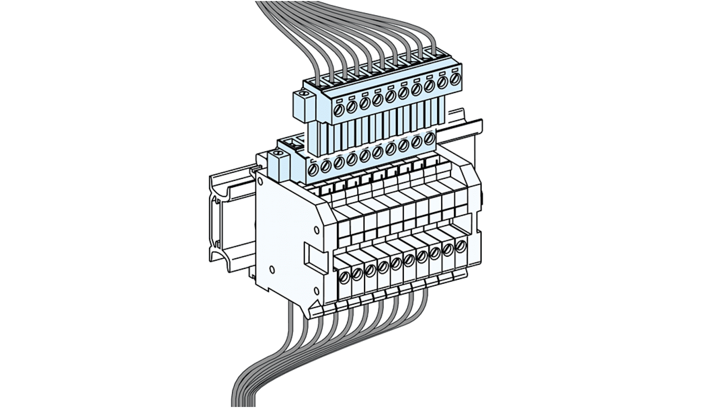 LVS04228 | Schneider Electric Linergy Series Copper Terminal Block for ...