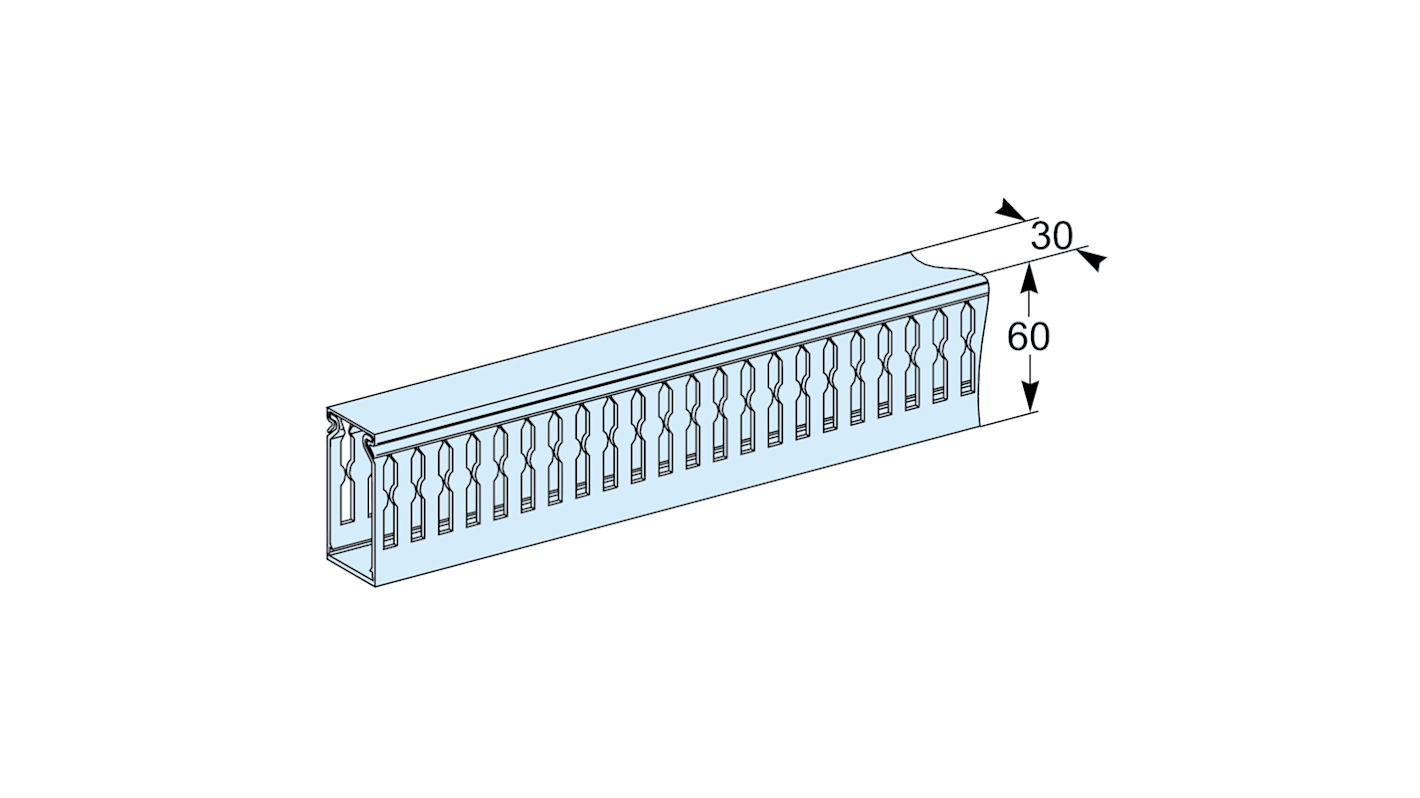 Schneider Electric Kabelkanäle, 450 x 30mm, für PrismaSeT PrismaSeT G-Gehäuse, PrismaSeT PrismaSeT P-Schrank PrismaSeT G