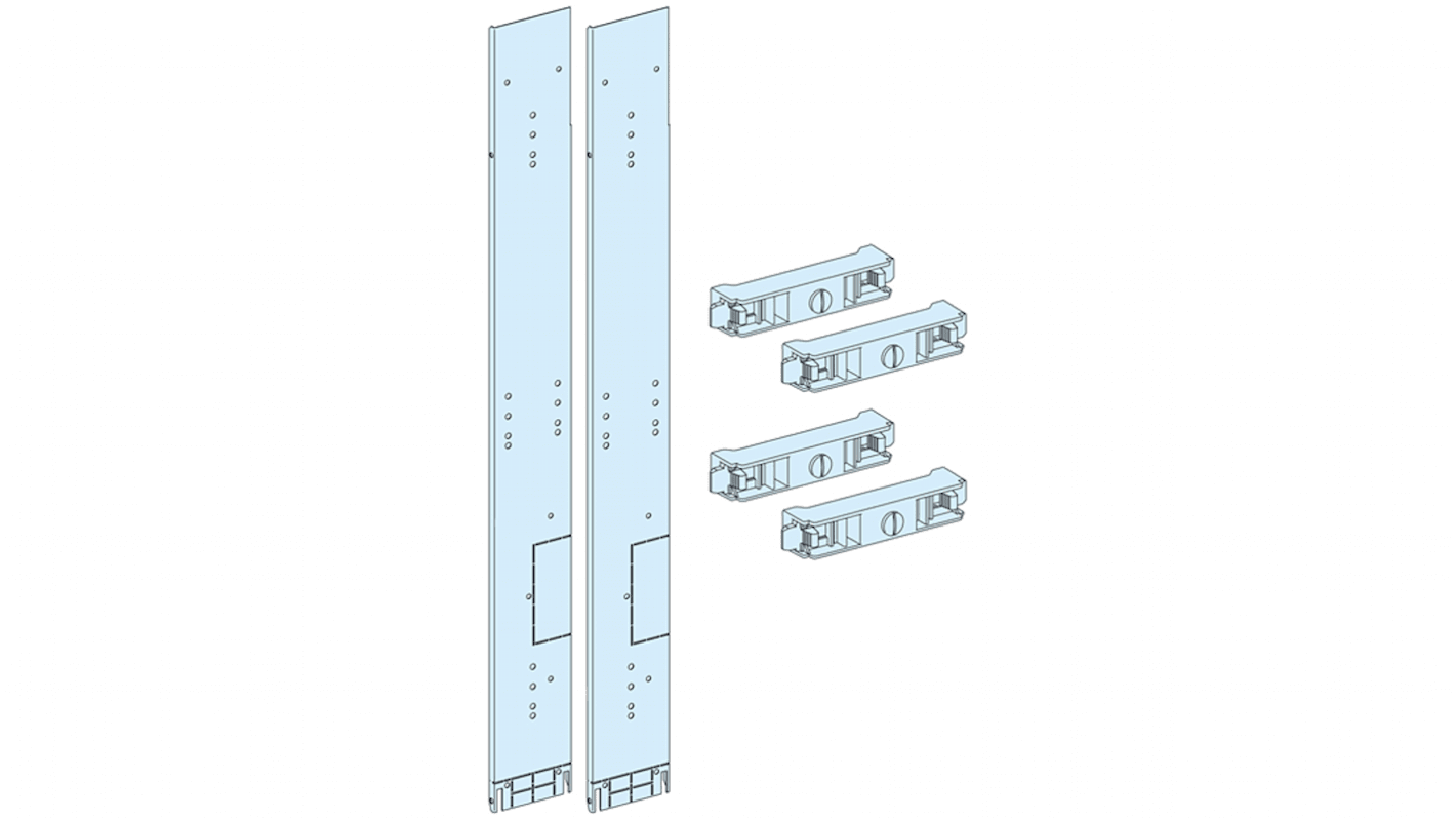 Separador Schneider Electric serie PrismaSeT de Acero, 196 x 150mm, para usar con Marco PrismaSeT P