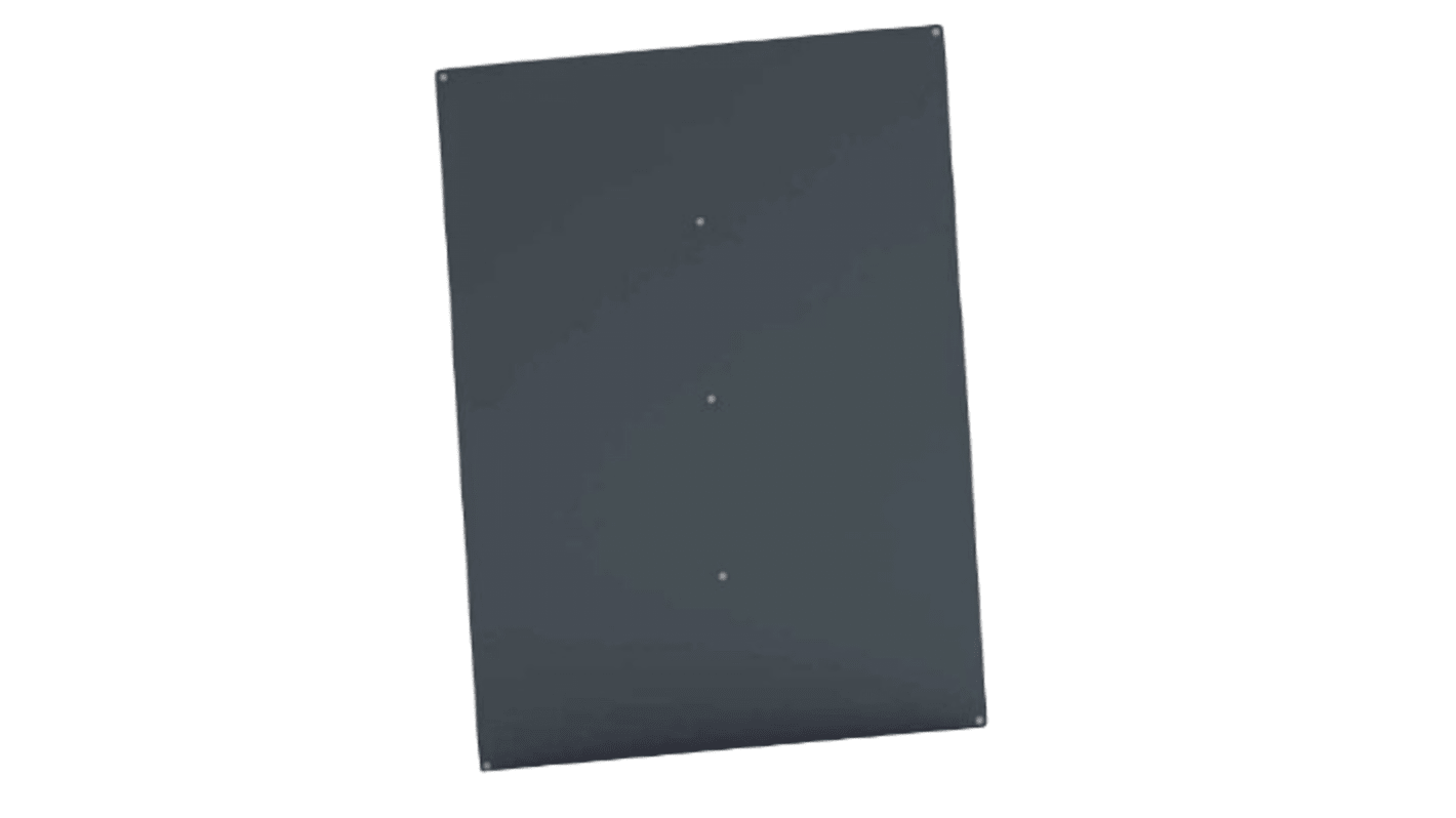 HellermannTyton PBM Series Metal Mounting Plate, 262 x 198 x 2mm