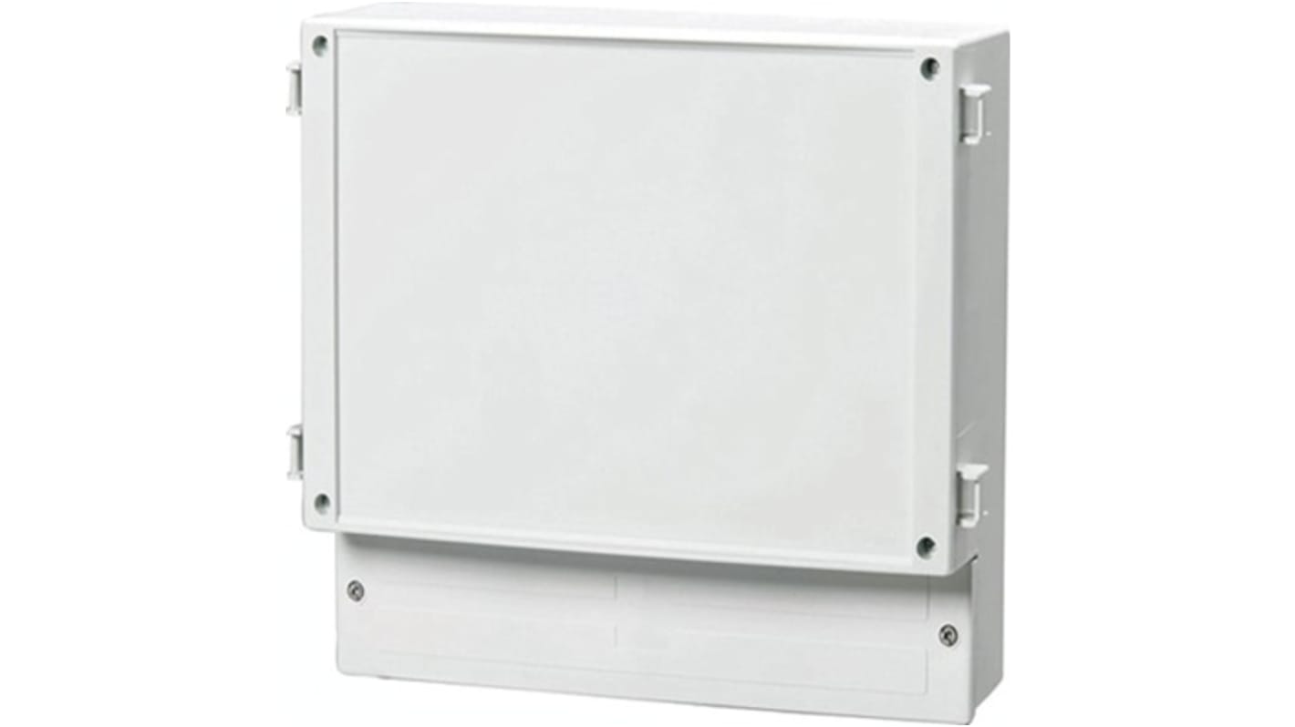 Fibox PC Series White Polycarbonate General Purpose Enclosure, IP65, IK07, White Lid, 314 x 260 x 100mm