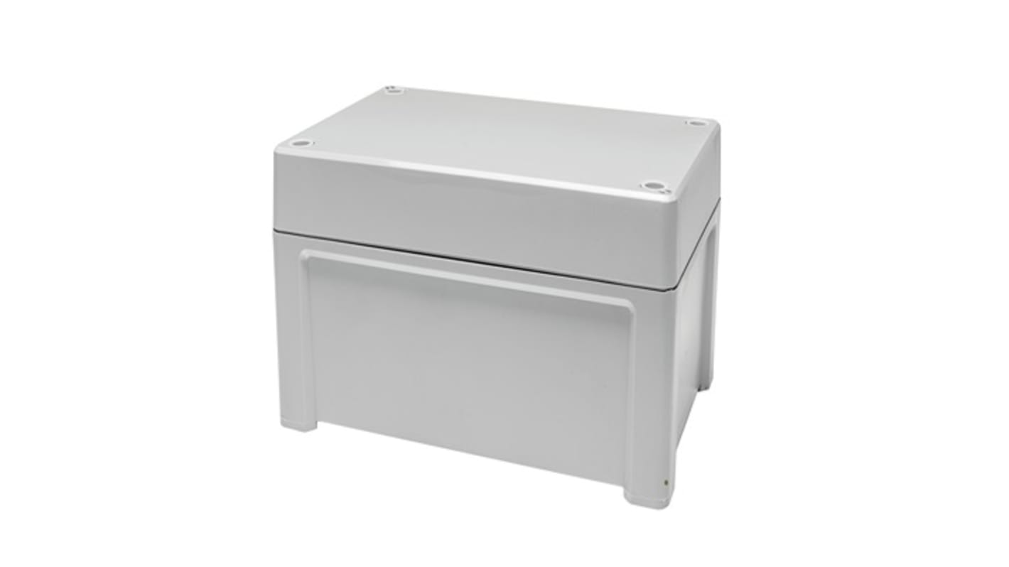 Caja de uso general Fibox de Policarbonato Gris claro, 201 x 163 x 99mm, IP65