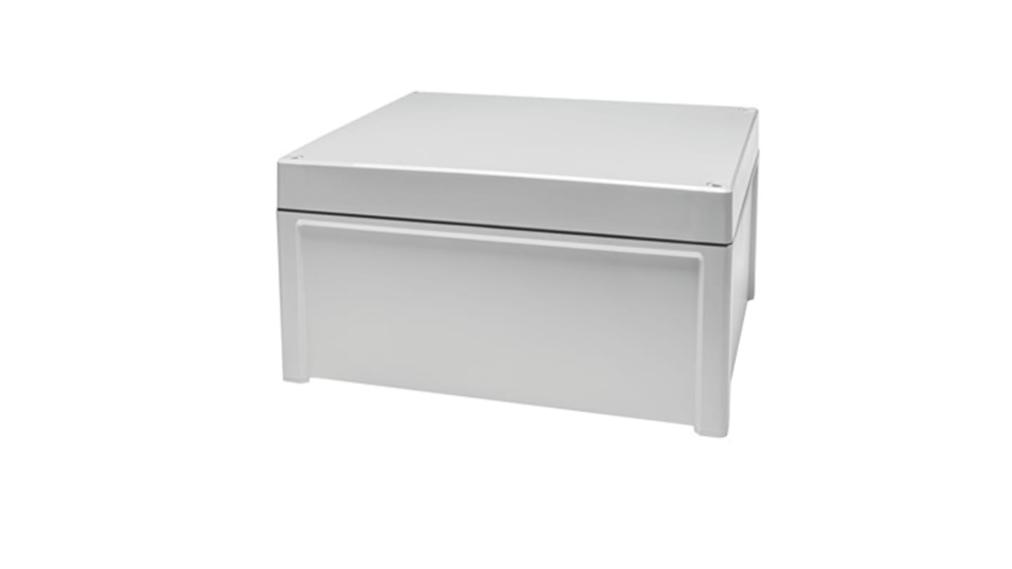 Caja de uso general Fibox de Policarbonato Gris claro, 344 x 289 x 117mm, IP65