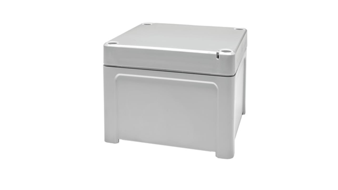 Caja de uso general Fibox de Policarbonato Gris claro, 110 x 110 x 65mm, IP65