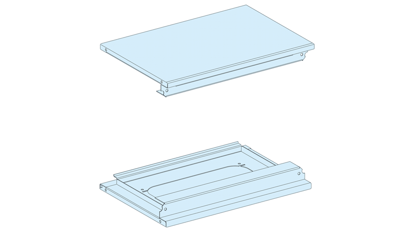 Schneider Electric PrismaSeT G Series Sheet Steel Plate for Use with PrismaSeT G Enclosure, 545 x 230mm