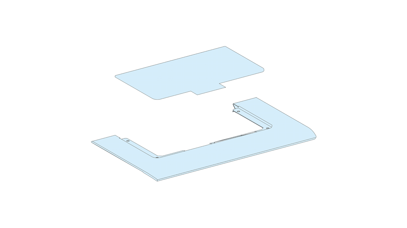 Schneider Electric PrismaSeT G Series Sheet Steel Roof Plate for Use with PrismaSeT PrismaSeT G Enclosure