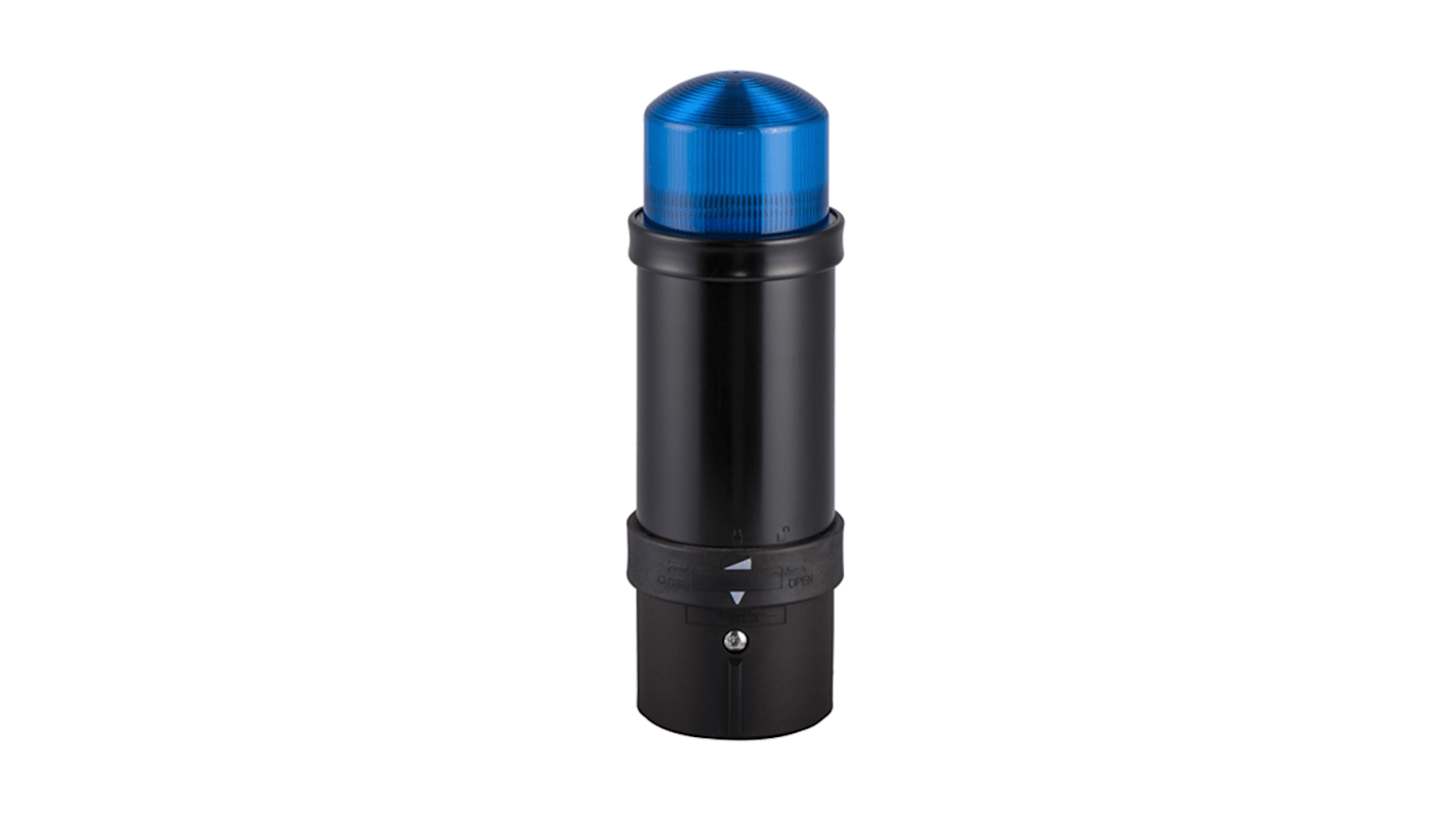 Harmony XVB Universal Series Blue LED Beacon, 1 Lights, 24 V, Tube Mounted