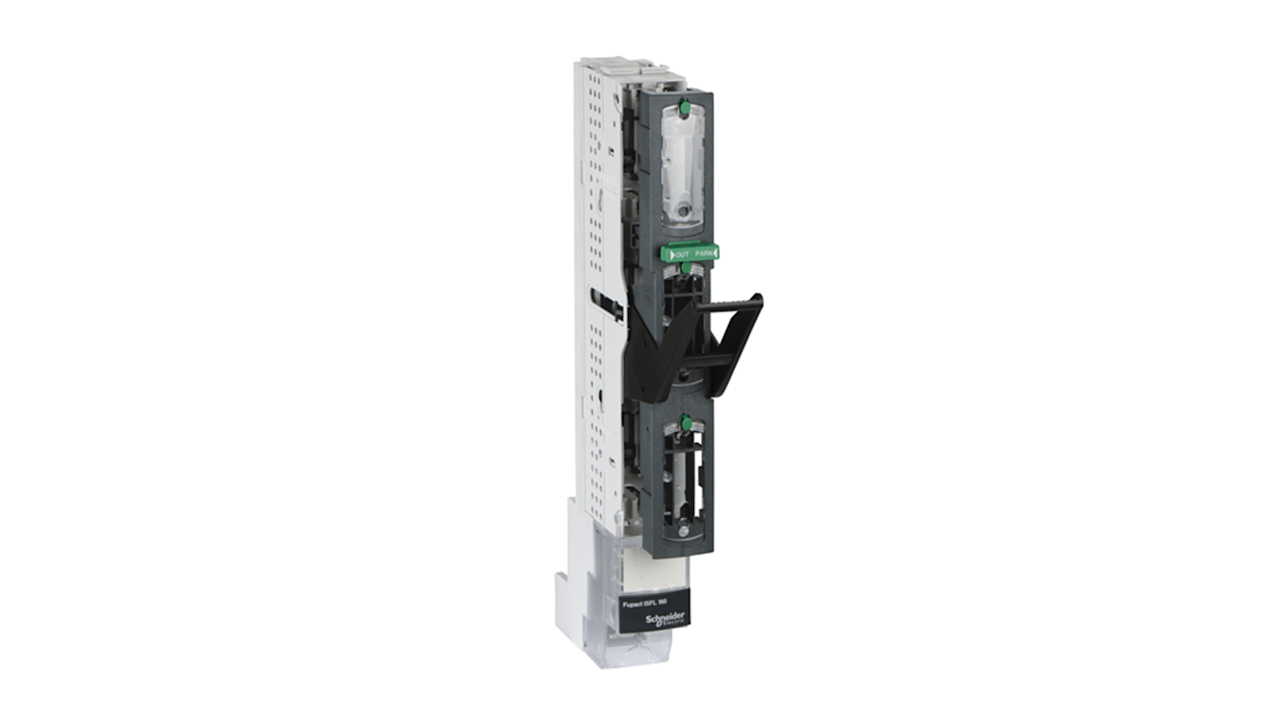 Interruptor seccionador con fusible Schneider Electric Bastidor cerrado, 160A, 3