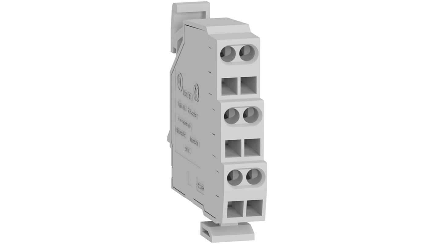 Contacto auxiliar Schneider Electric LV833753 MasterPact para uso con Interruptores automáticos MasterPact