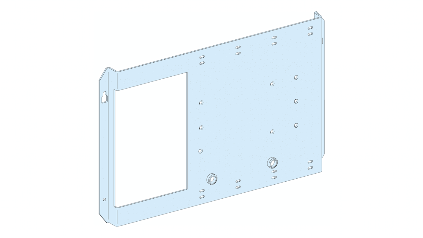 Piastra per Cabina PrismaSeT G, cubicolo PrismaSeT P, 600 x 250mm