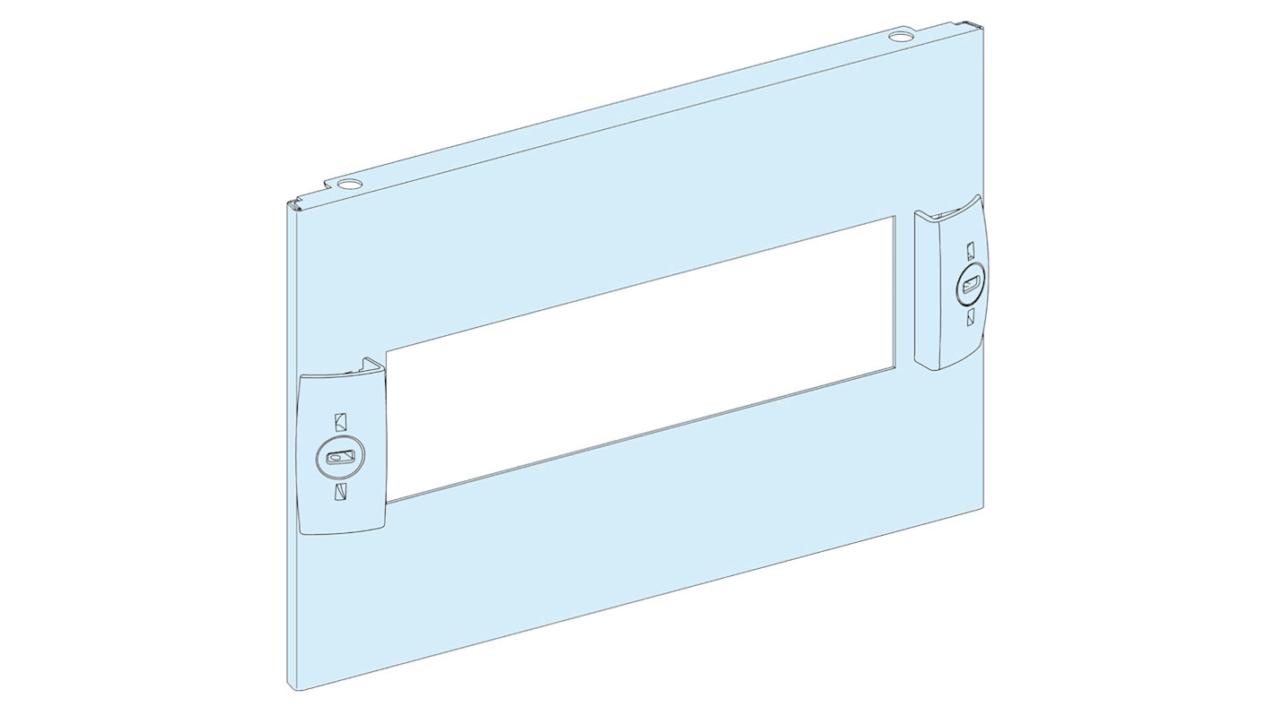 PrismaSeT Series Steel Front Plate for Use with PrismaSeT PrismaSeT G Duct, PrismaSeT PrismaSeT P Cubicle, 300 x 150mm
