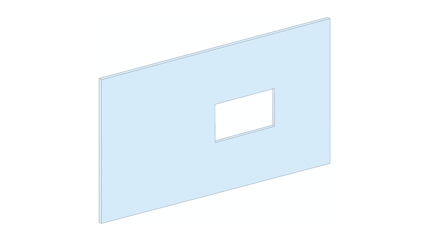 Pannello frontale per Cabina PrismaSeT P e G, cubicolo PrismaSeT P, 500 x 250mm