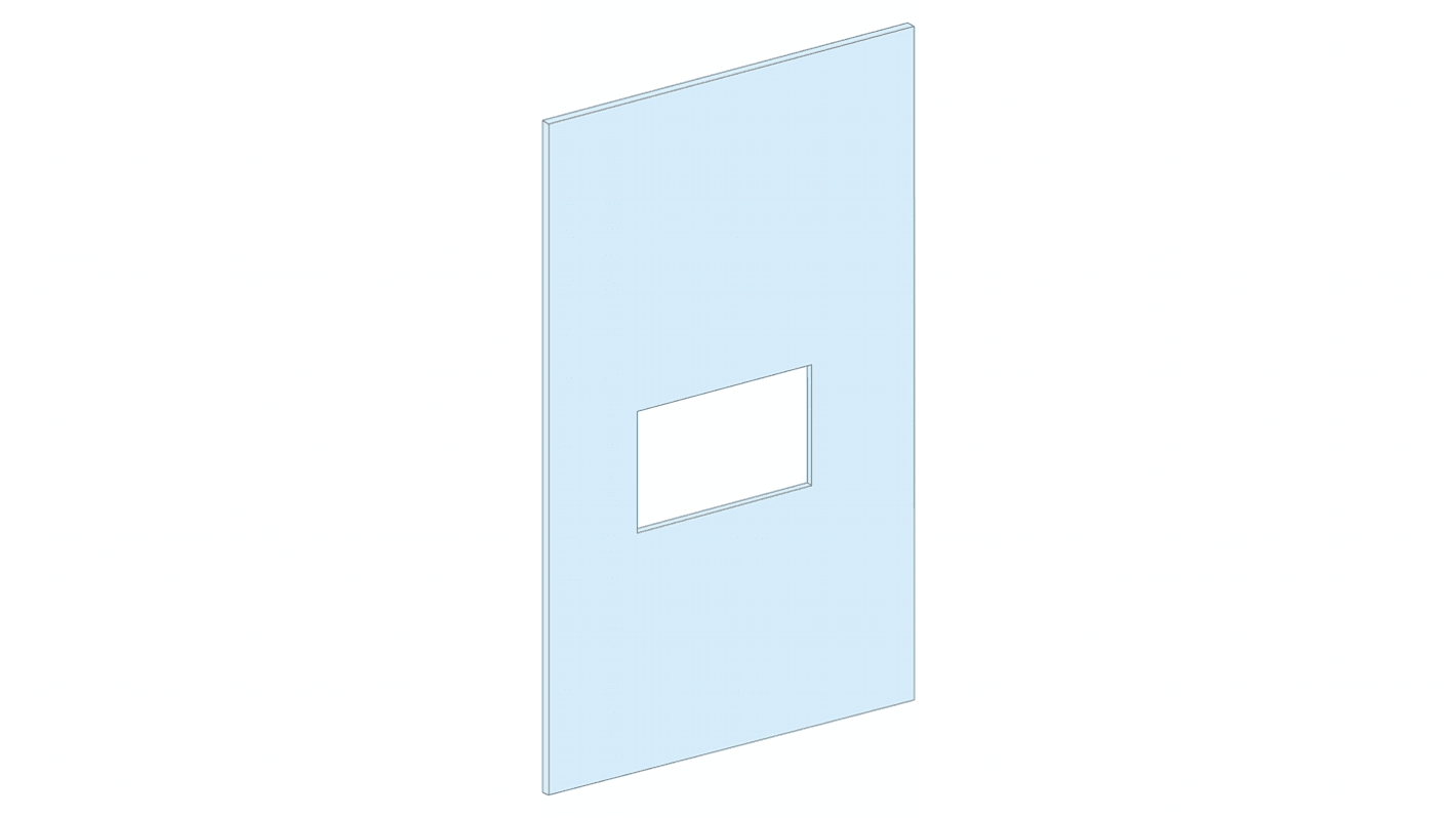 PrismaSeT Series Steel Front Plate for Use with PrismaSeT PrismaSeT G Duct, PrismaSeT PrismaSeT P Cubicle, 450 x 300mm