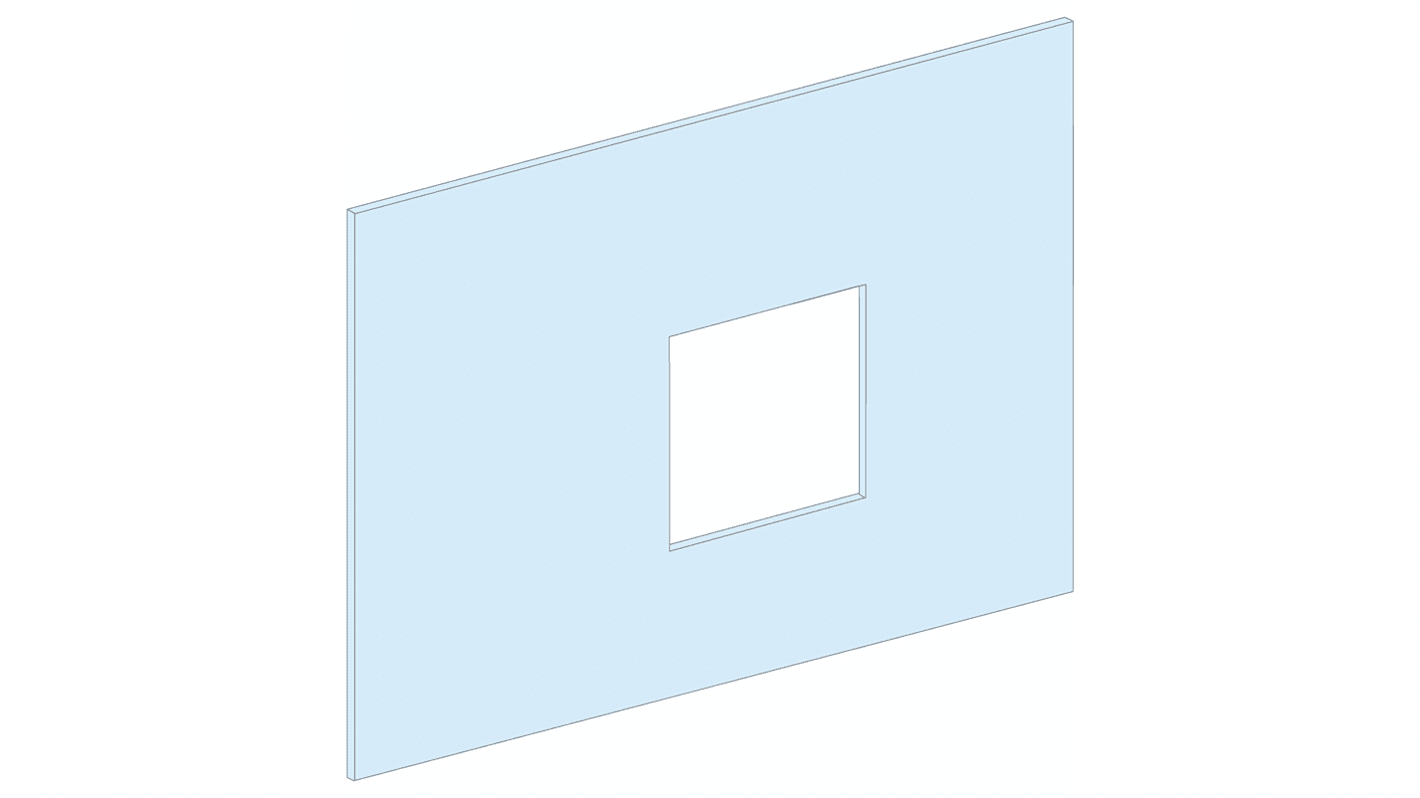 Schneider Electric Frontplatte, 450 x 500mm, für PrismaSeT PrismaSeT G-Gehäuse, PrismaSeT PrismaSeT P-Schrank PrismaSeT