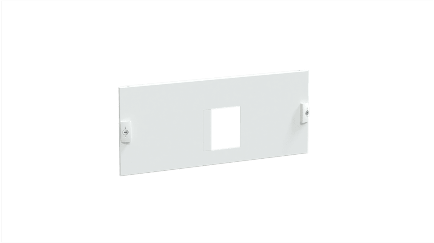 Placa Frontal Schneider Electric serie PrismaSeT G de Acero, 499 x 199mm, para usar con Carcasa PrismaSeT G