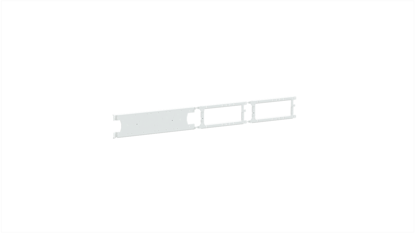 Placa de Montaje Schneider Electric serie PrismaSeT P de Chapa, 575 x 150mm, para usar con PrismaSeT PrismaSeT P