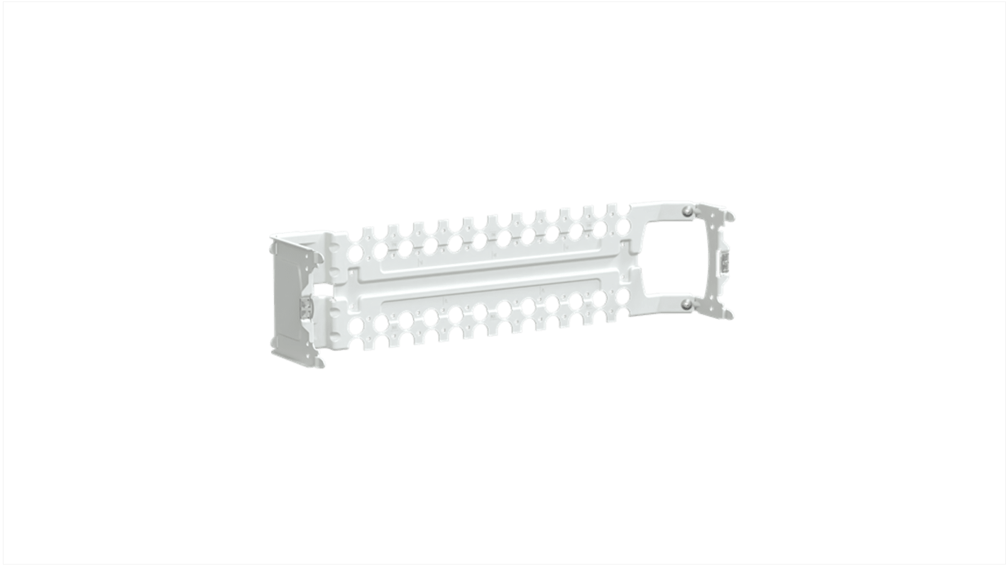 PrismaSeT P Series Sheet Steel Mounting Plate for Use with PrismaSeT PrismaSeT P Cubicle, 593 x 152mm