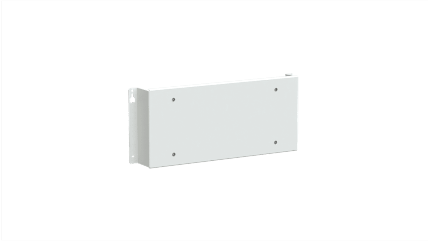 PrismaSeT Series Stainless Steel Mounting Plate for Use with PrismaSeT G enclosure, PrismaSeT P Cubicle, 470 x 185mm