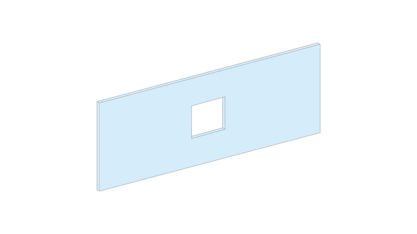 Pannello frontale per PrismaSeT PrismaSeT P Cubicle, 500 x 300mm