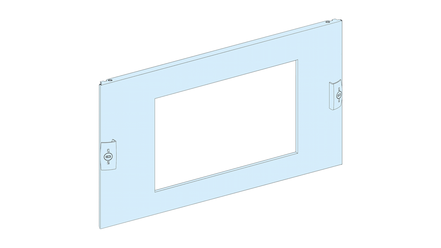 Placa Frontal Schneider Electric serie PrismaSeT P de Acero, 300 x 500mm, para usar con PrismaSeT PrismaSeT P Cubículo