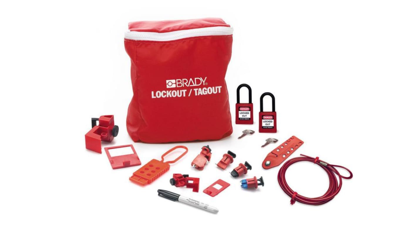 Brady Red Lockout Kit