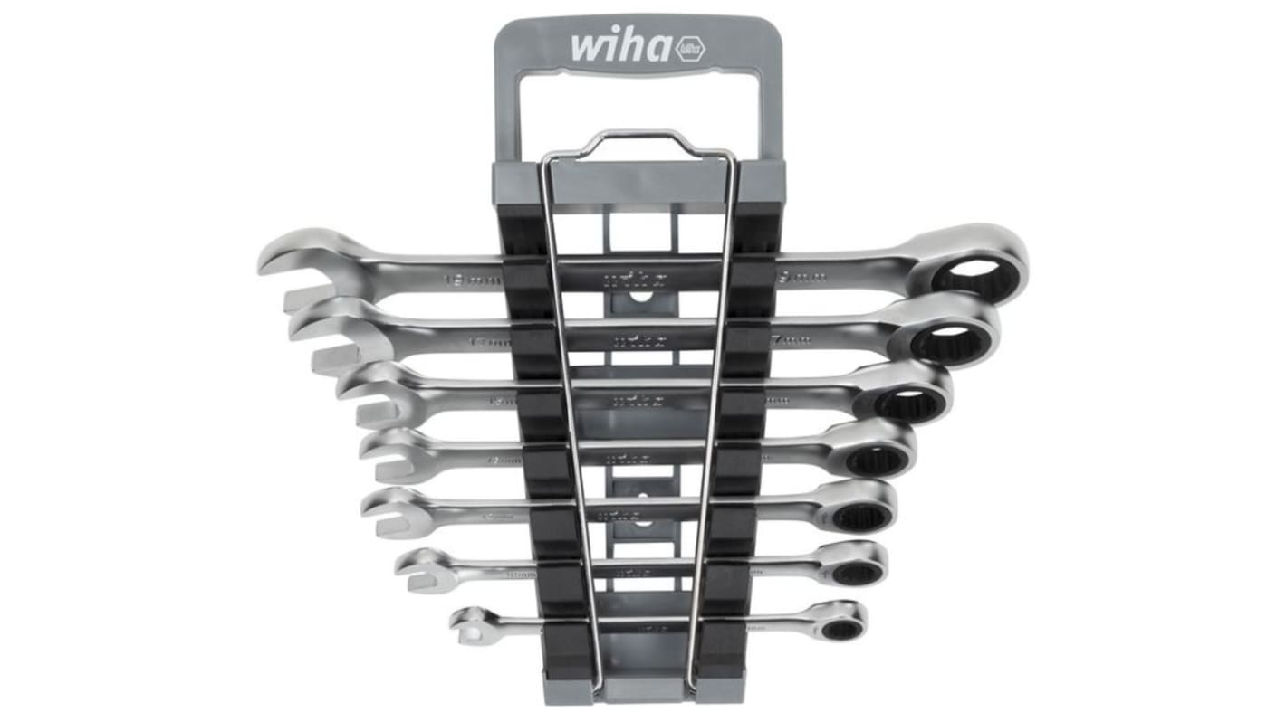 Ratcheting Combination Wrench Set 8pc