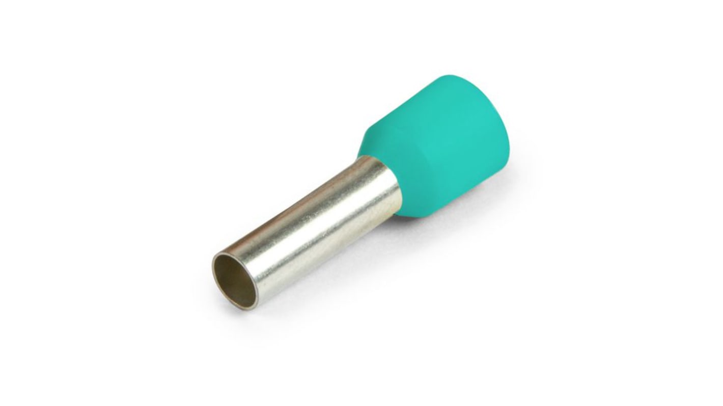 Embout de câblage Vogt, Turquoise, longueur 6mm