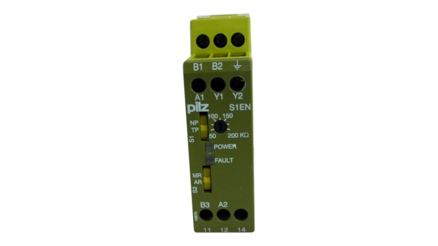 Pilz Monitoring Relay, SPDT, DIN Rail