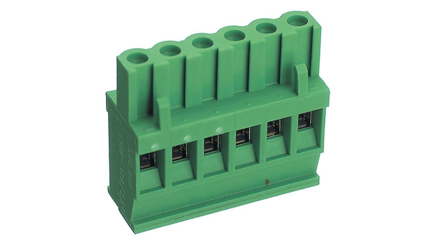 PTR HARTMANN 5.08mm Pitch Pluggable Terminal Block, Header, Cable Mount, Screw Termination