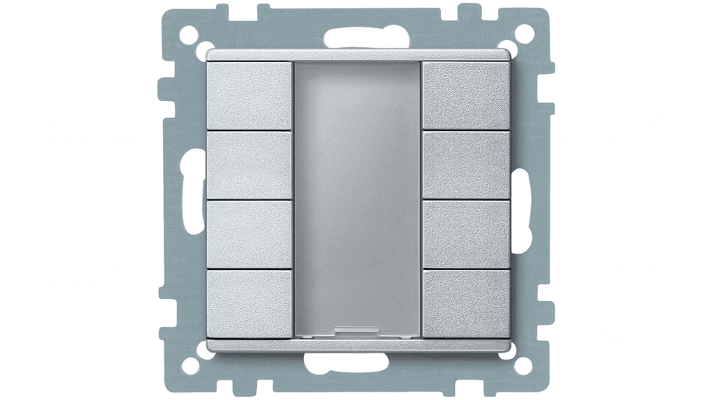 Interruttore luce Schneider Electric serie MTN, Grigio, IP20