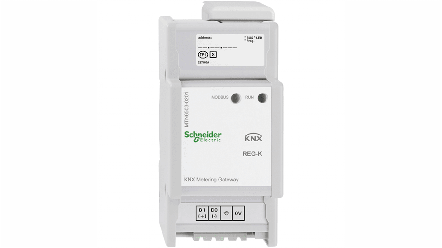 Gateway di misurazione Modbus Schneider Electric MTN6503-0201 serie SpaceLogic KNX per Serie MTN