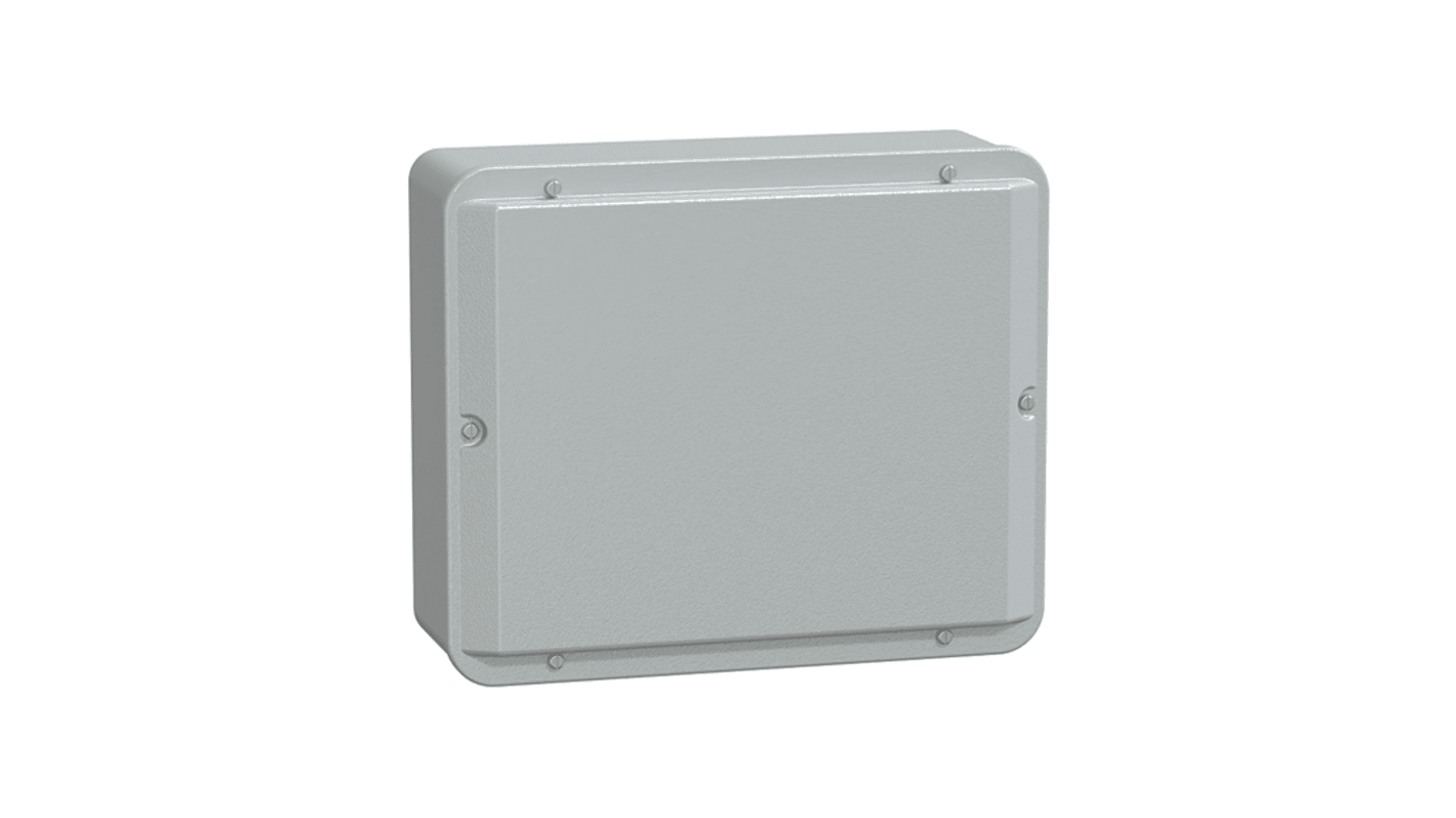 Contenitore generico Schneider Electric in Acciaio 307 x 257 x 116mm, col. Grigio chiaro, IP55