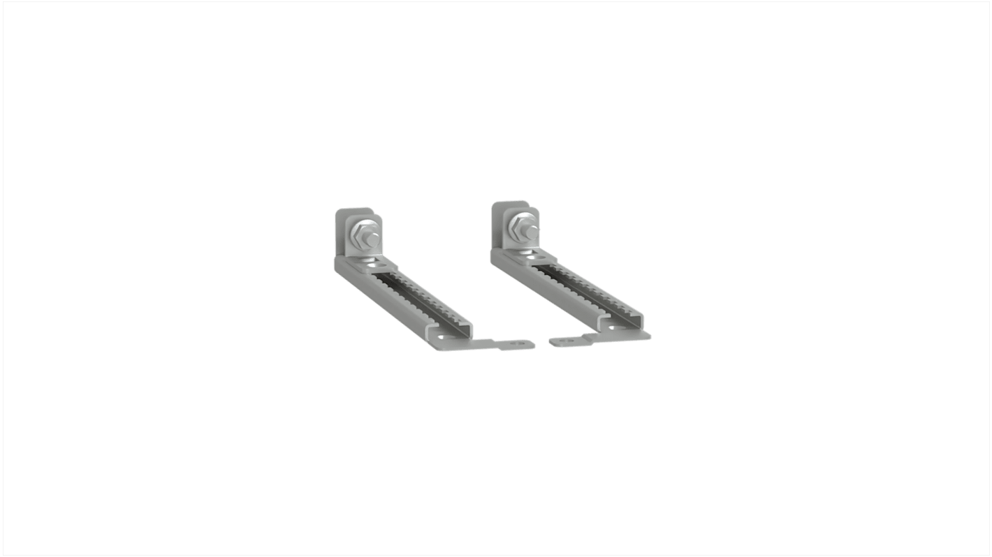 Schneider Electric NSY Series Galvanised Steel Step Slides for Use with Thalassa Thalassa PLM, 250 x 100mm