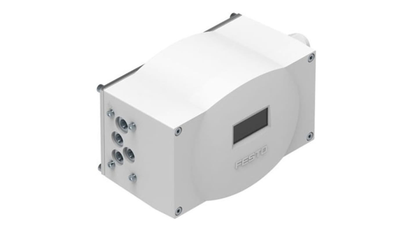 Festo Digital Electropneumatic Positioner Pneumatic Position Detector, IP65, 24V dc, CMSX, CMSX-P-S-C-U-F1-D-130-A