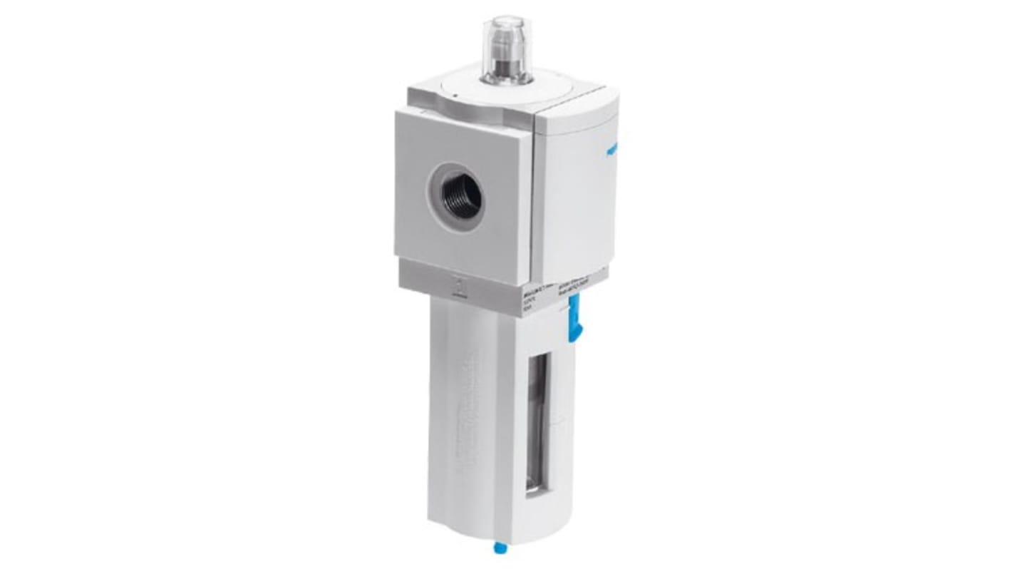 Festo MS series 0.01μm G 1/4 2bar to 12 bar Pneumatic Filter 360L/min max with Automatic drain