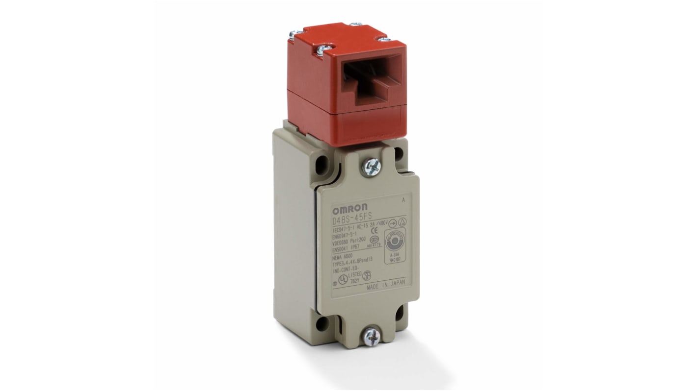 Safety Interlock Switch, , 1NC/1NO 2A IP67, -40 → 80°C