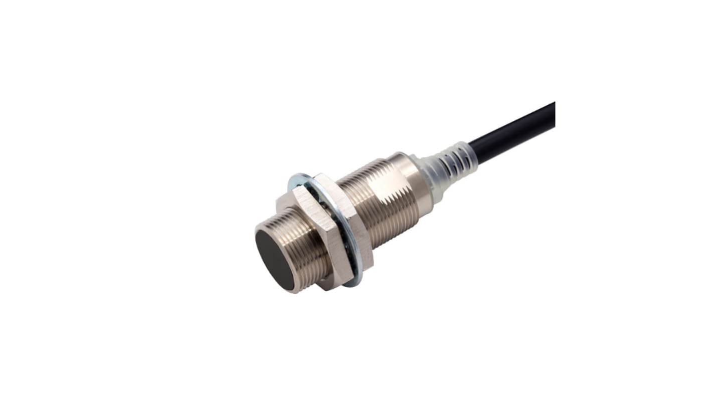 Sensor de proximidad Omron, M18 X 1,5, alcance 8 mm, salida PNP, IP67/IP67G/IP69K