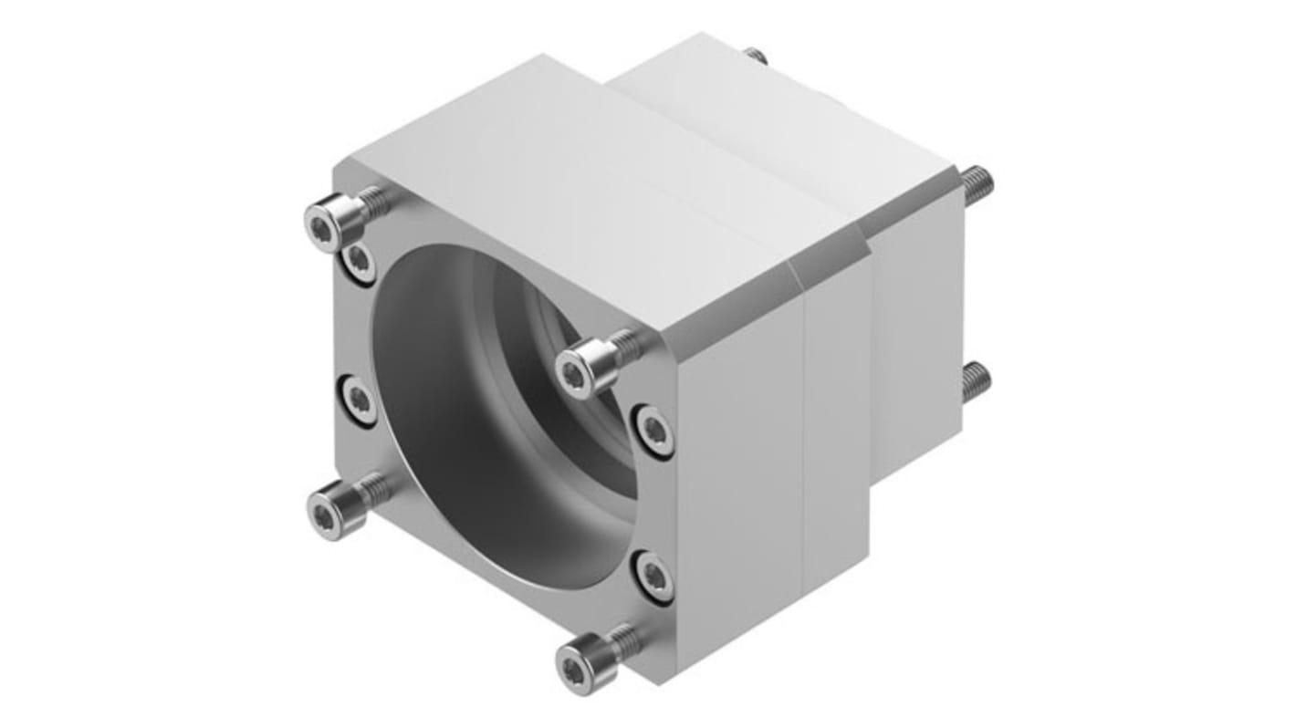 Pie axial Festo EAMM-A-N80-115GA, For Use With Cilindro neumático y actuador