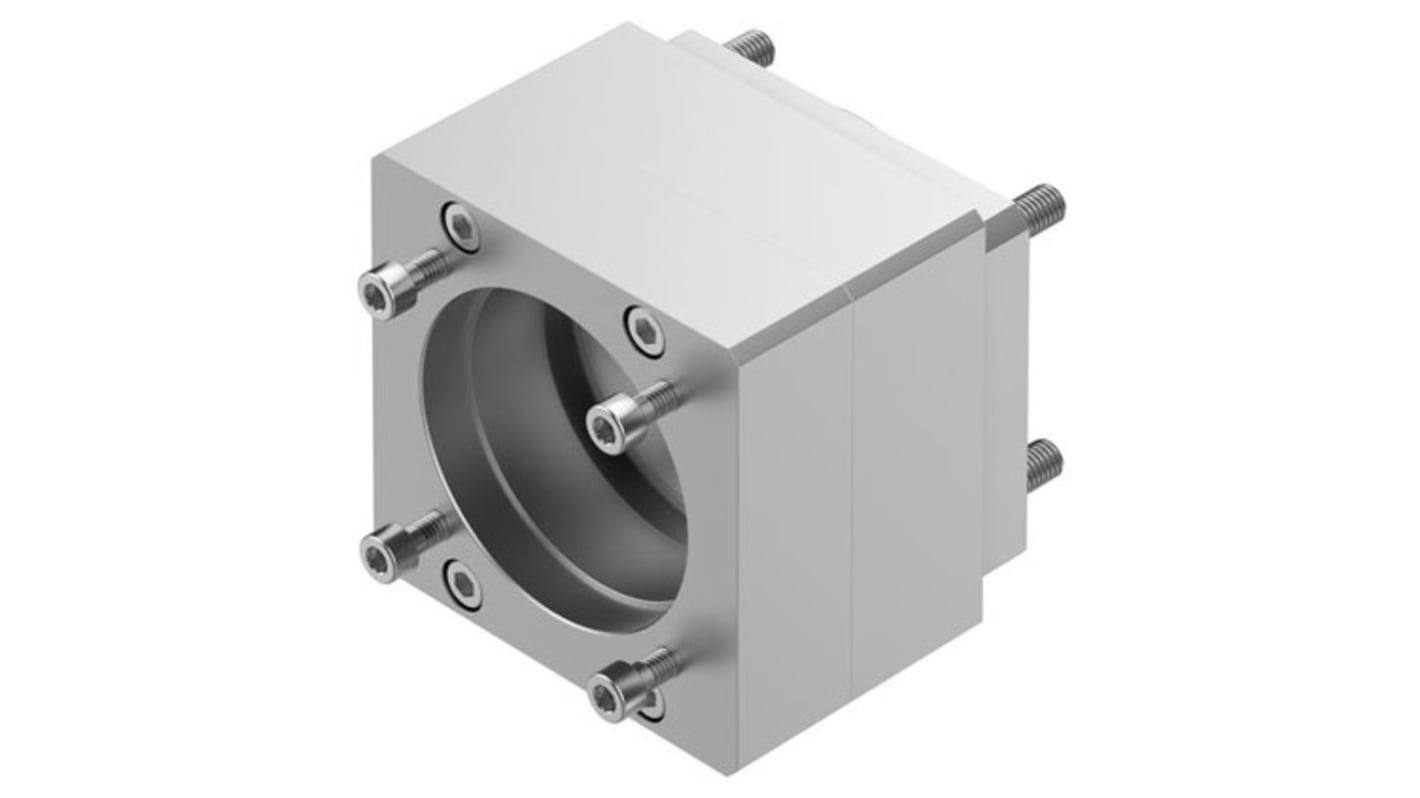 Pie axial Festo EAMM-A-N80-75GA, For Use With Cilindro neumático y actuador