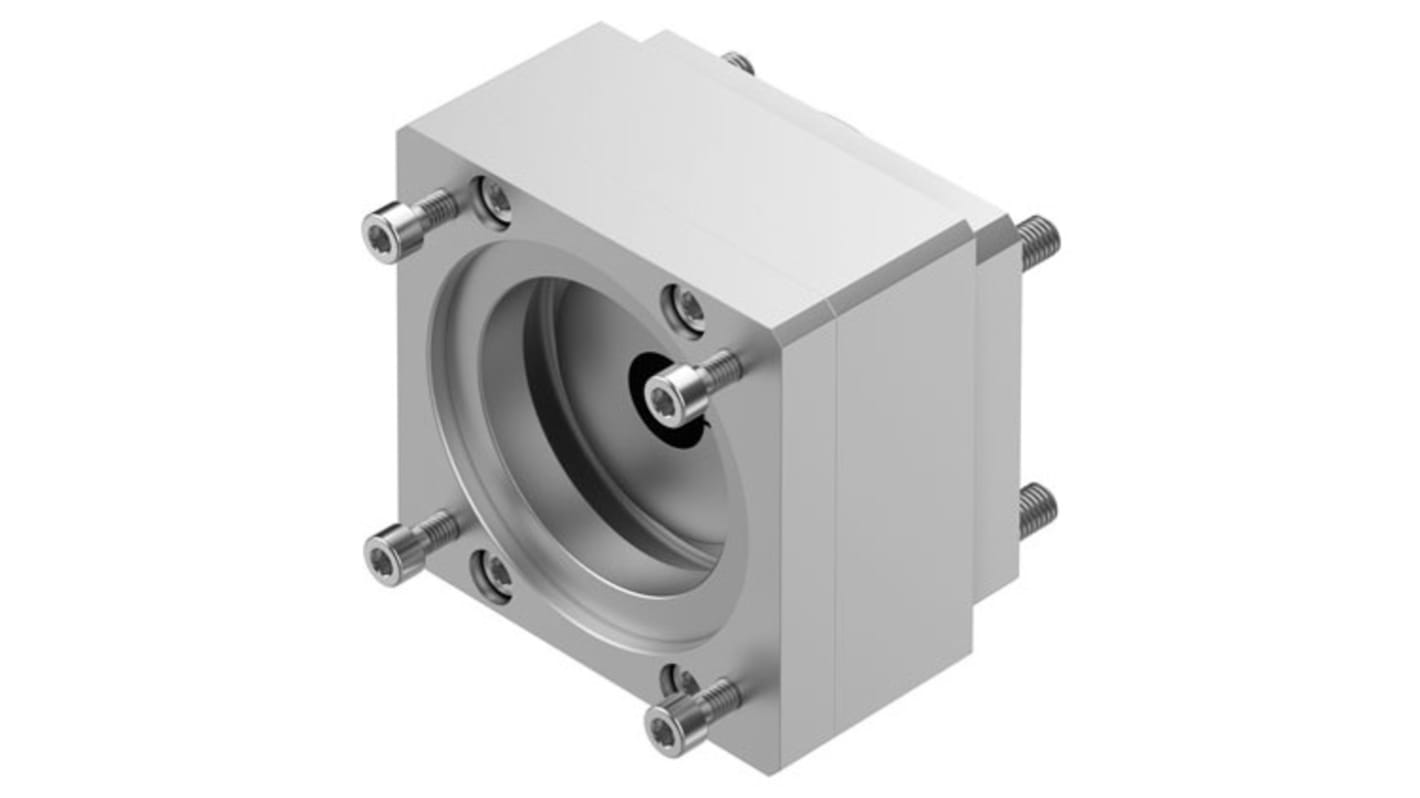 Pie axial Festo EAMM-A-N80-84AA, For Use With Cilindro neumático y actuador