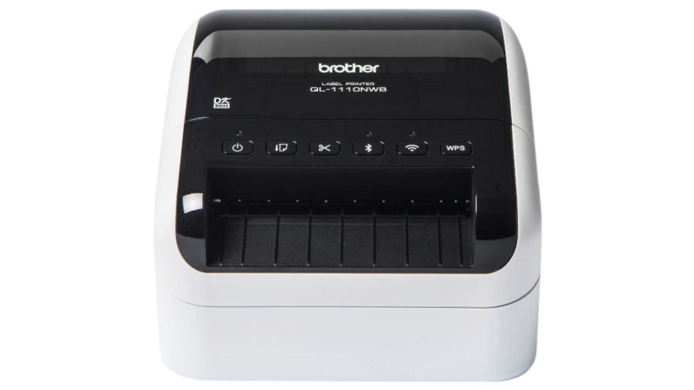 Brother QL1110NWBUA1 Label Printer, 101.6mm Max Label Width