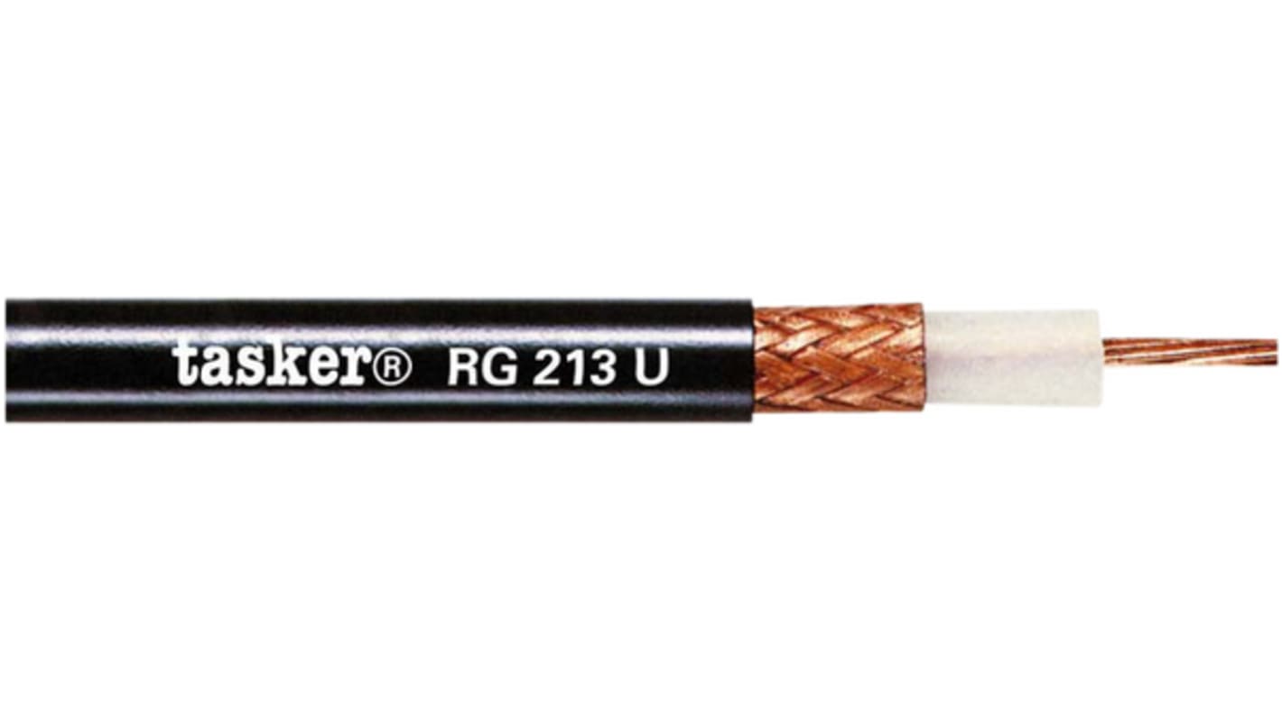 Cable coaxial RG 213U MIL Tasker, long. 100m