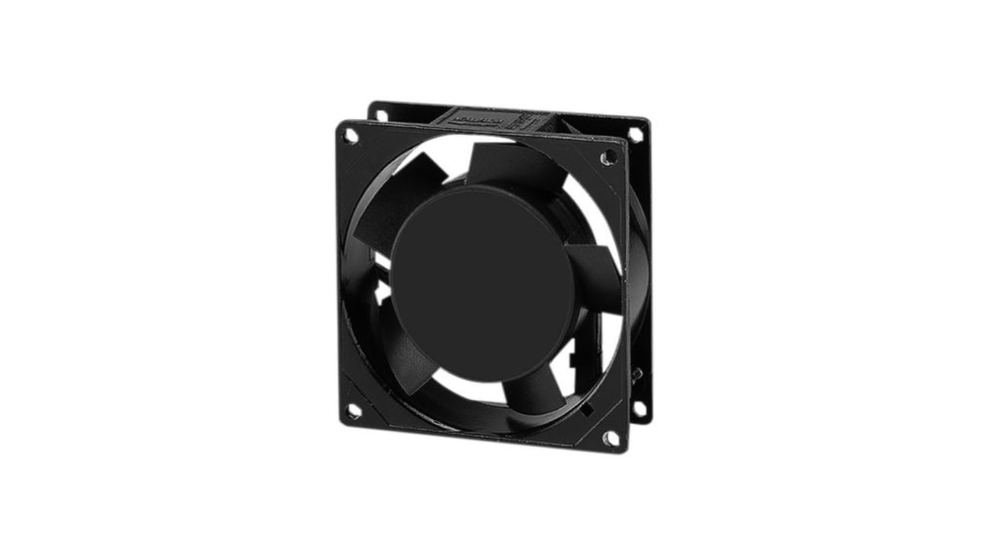 Sunon Axial Fan, ac Operation, 28/35cfm, 15/14W, 70mA Max, 92x92x25mm