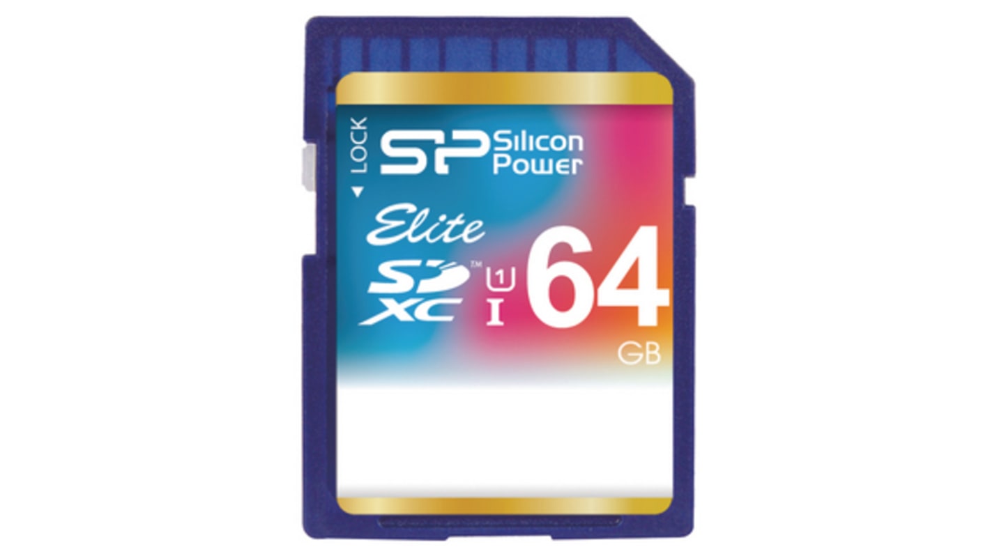 Scheda SD Silicon Power, 64 GB, Scheda SD