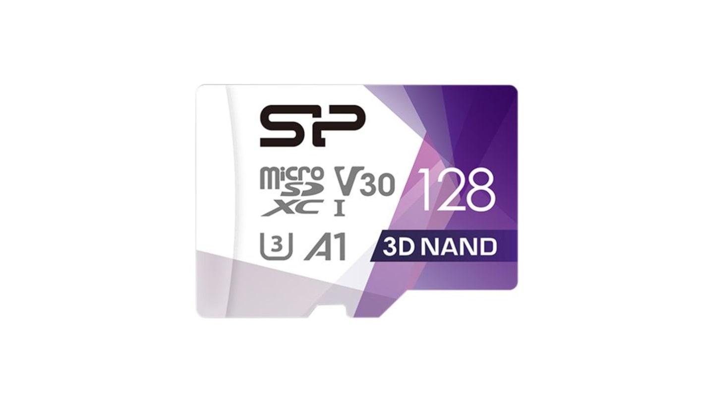 Silicon Power Superior Pro MicroSDXC Memory Card MicroSD Micro SD Karte 128 GB U3, UHS-I