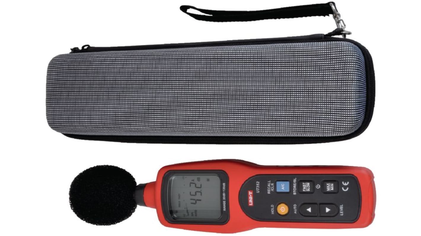 Fonometro con registratore dati UNI-T UT352, 30dB → 130dB