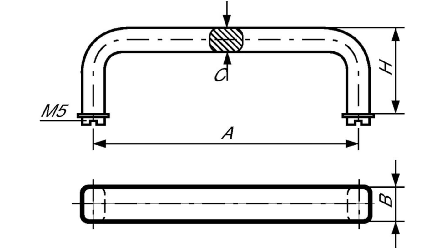 Mentor Griff, 105 x 13 x 63.5mm 277